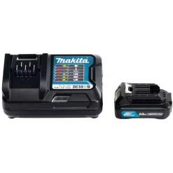 Batteripaket Makita 191B50-9 12V 2,0 Ah Li-ion Batteri och Laddare