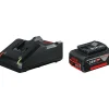 Batteriset Bosch Batteri 18V 1x4Ah med Laddare GAL 18V-40