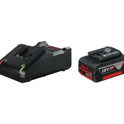 Batteriset Bosch Batteri 18V 1x4Ah med Laddare GAL 18V-40