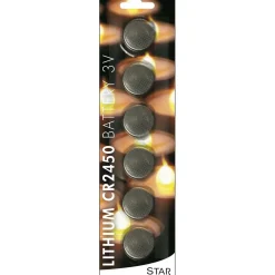Batteri Star Trading CR2450 6-pack