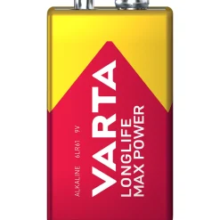 Batteri VARTA Alkaliska Longlife Max Power 9V 1-Pack
