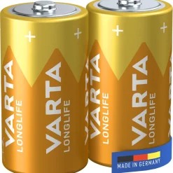 Batteri VARTA Alkaliska Longlife LR14/C 2-Pack
