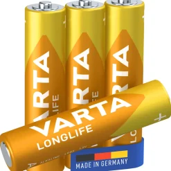 Batteri VARTA Alkaliska Longlife LR03/AAA 4-Pack