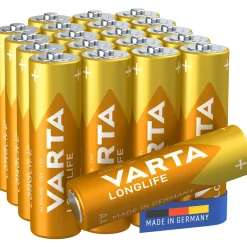 Batteri VARTA Alkaliska Longlife LR6/AA 20-Pack