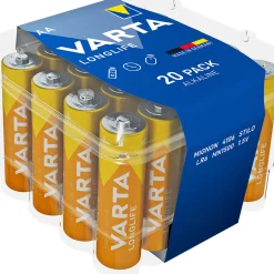 Batteri VARTA Alkaliska Longlife LR6/AA 20-Pack