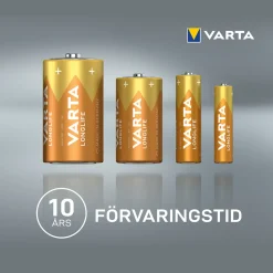 Batteri VARTA Alkaliska Longlife LR6/AA 20-Pack