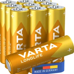 Batteri VARTA Alkaliska Longlife LR6/AA 10-Pack