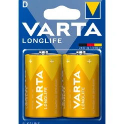 Batteri VARTA Alkaliska Longlife LR20/D 2-Pack