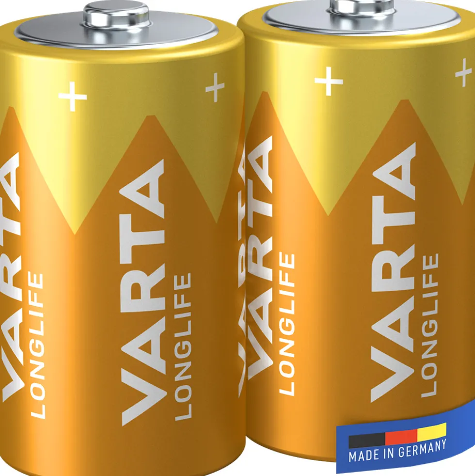 Batteri VARTA Alkaliska Longlife LR20/D 2-Pack