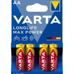 Batteri VARTA Alkaliska Max Power LR6/AA 4-Pack