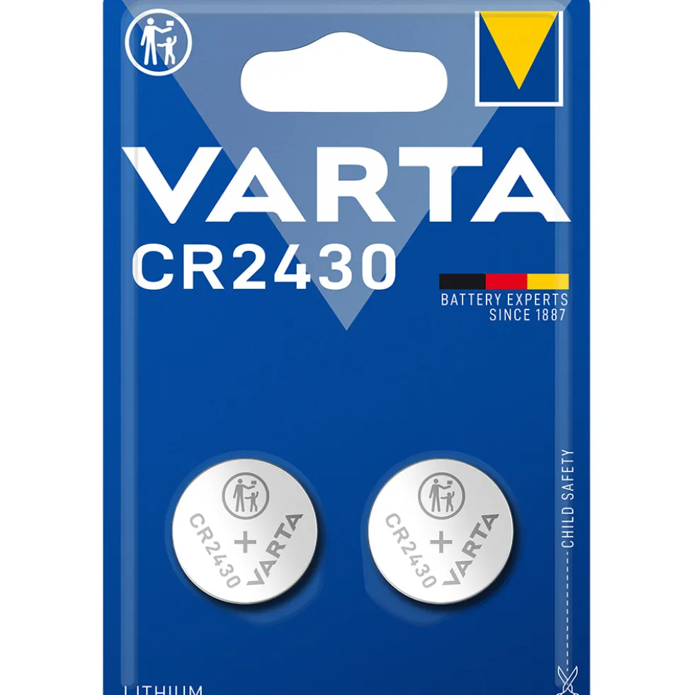 Batteri VARTA Litium CR2430 2-Pack