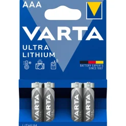 Batteri VARTA Ultra Litium LR03/AAA 4-Pack