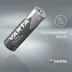 Batteri VARTA Ultra Litium LR06/AA 4-Pack