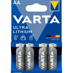 Batteri VARTA Ultra Litium LR06/AA 4-Pack