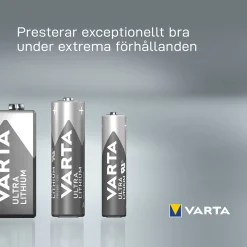Batteri VARTA Ultra Litium LR06/AA 4-Pack