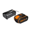 Batteri Worx 20V 4.0Ah med Laddare