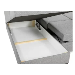 Bäddsoffa Scandinavian Choice Wilma Large U-soffaSvart, Vänster