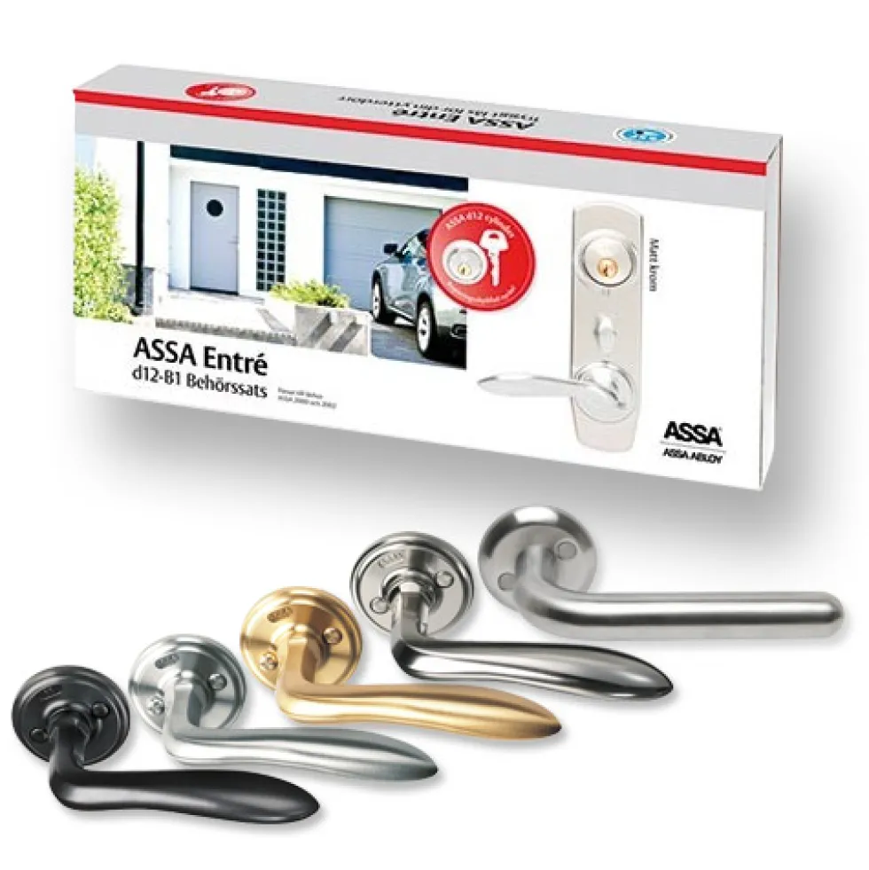 Behörssats Entré ASSA Abloy D12-B1/B3