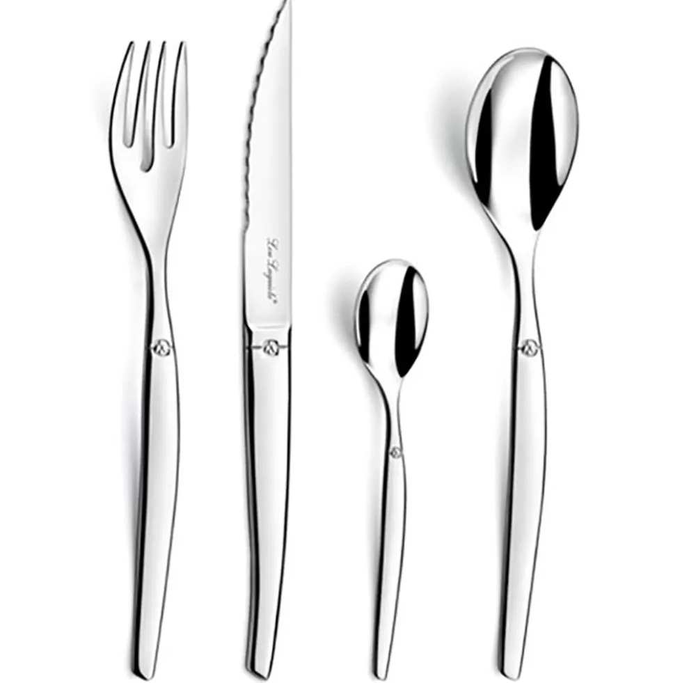 Bestickset Lou Laguiole Jet 16 Delar