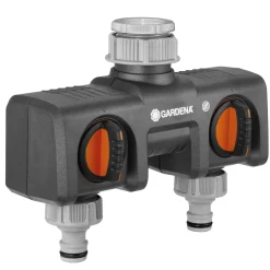 Bevattningspaket Gardena Slangbox XL 35 m Vit Med Vattenspridare & Sprinklerpistol