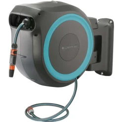 Bevattningspaket Gardena Slangbox L 25 m Turkos Med Vattenspridare & Sprinklerpistol