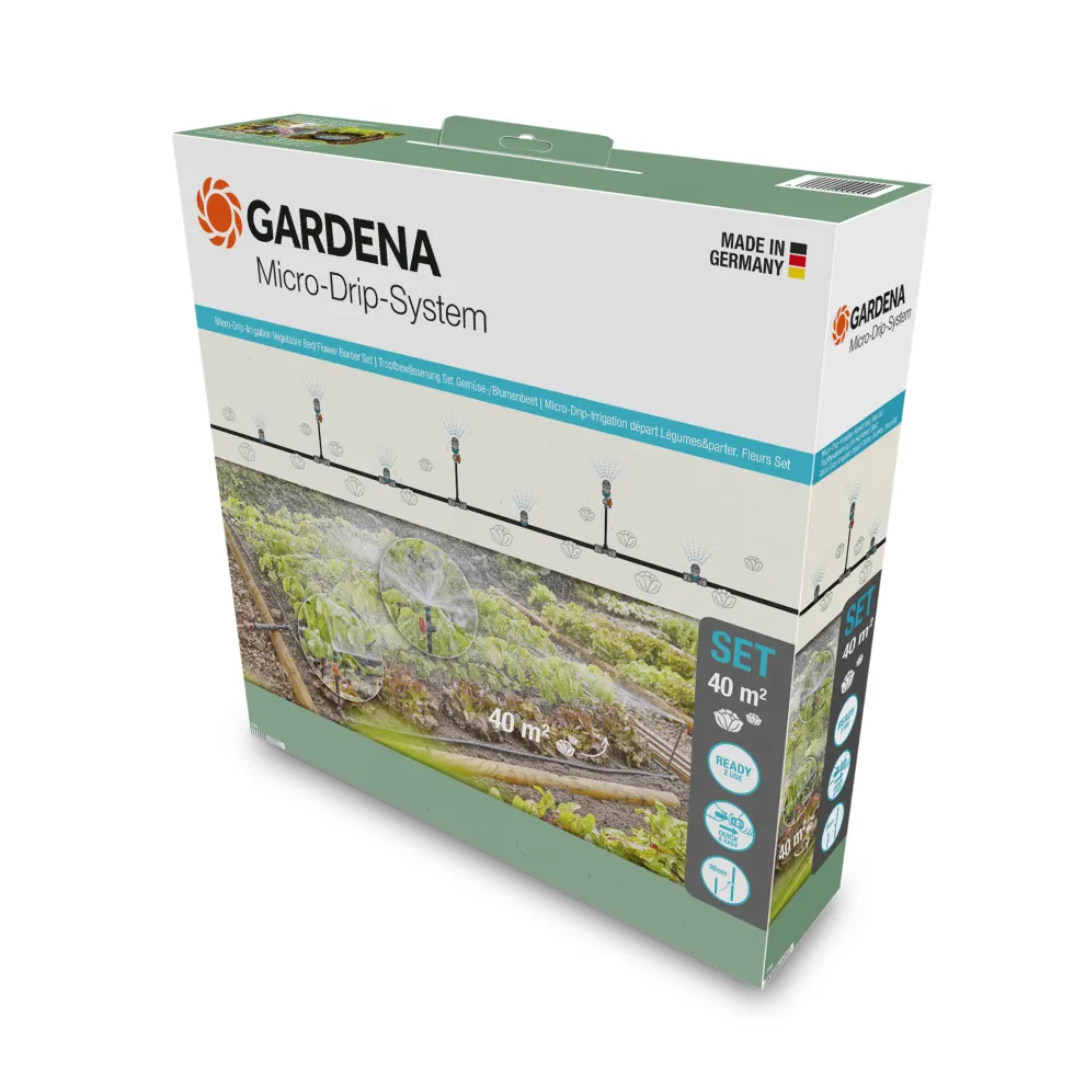 Bevattningsset Gardena Micro-Drip Blom/Köksträdgårdar