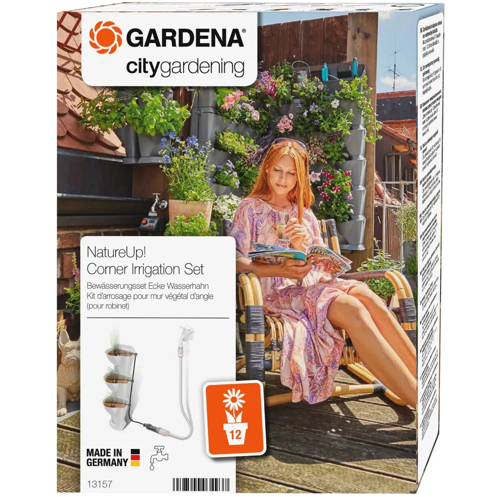 Bevattningsset Gardena Nature Up! till Vertikal Växthållare Hörn