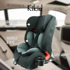Bilbarnstol Kikid ISOFIX 9-36 kg