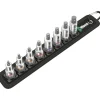 Bitshylssats Wera 3/8 tum Belt B2 Zyklop Insex 8 Delar 3-10Mm