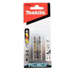 Bits Makita Impact Premier E-03349 50 mm 2-pack