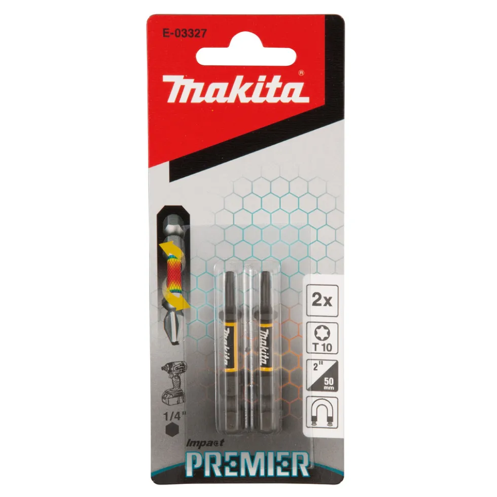 Bits Makita Impact Premier E-03327 50 mm 2-pack