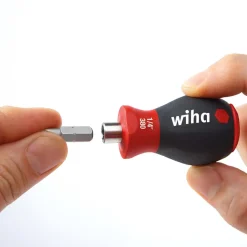 Bitsmejsel Wiha 6 Bits Stubby 1/4 tum