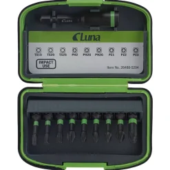 Bitssats Luna Tools 10 Delar Impact Mix