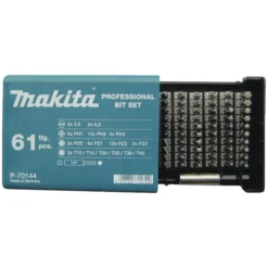Bitssats Makita P-70144 61 delar