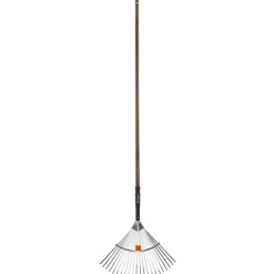 Bladfjäderräfsa Gardena NatureLine Ställbar Metall