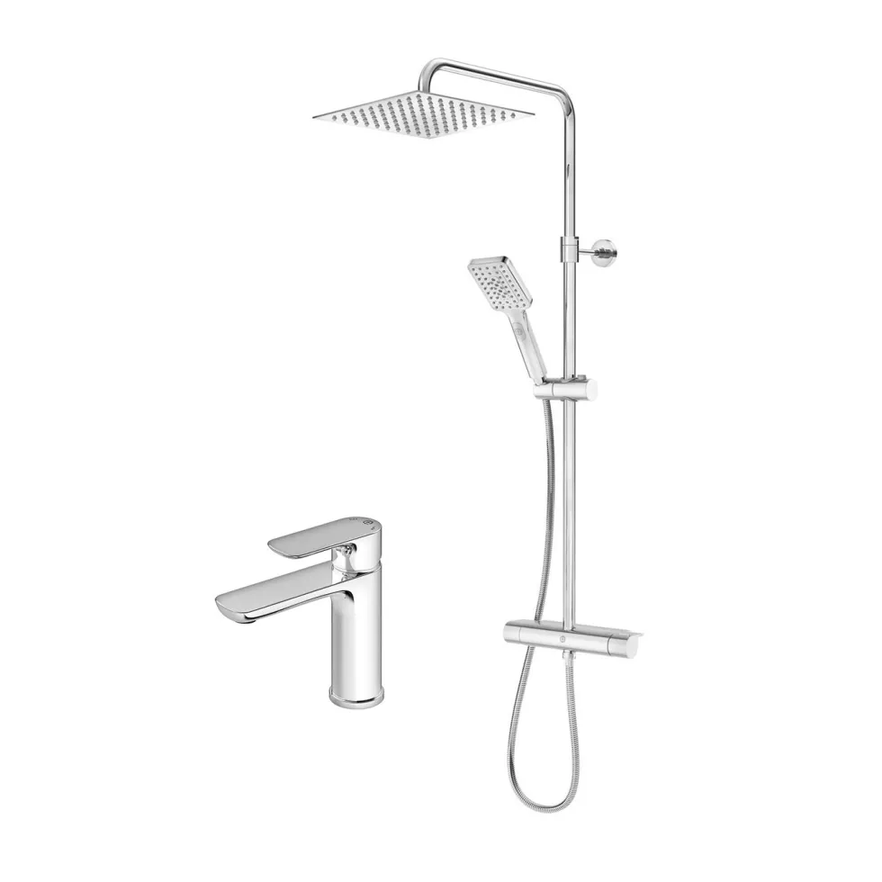 Blandarpaket Gustavsberg Estetic Square 160 cc