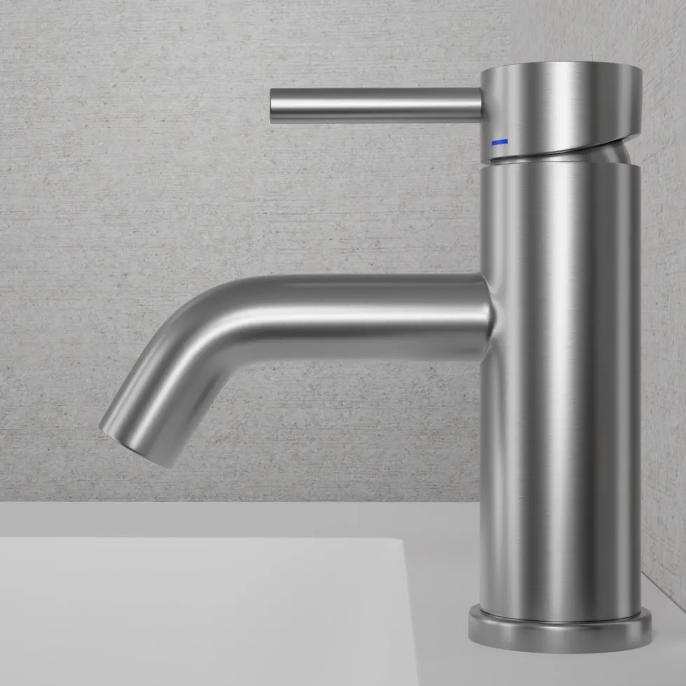 Blandarpaket Scandtap Steel Pleasure 2 med Handdukstork och Accessoarer