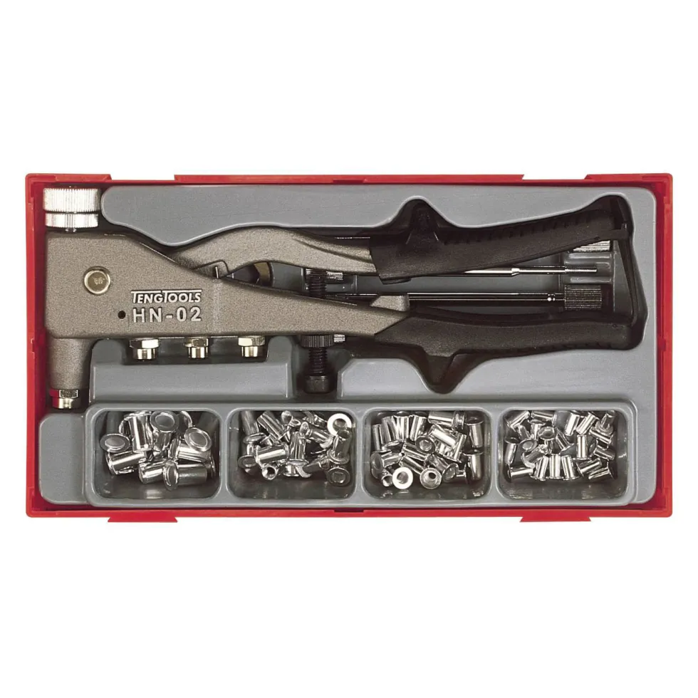 Blindnitmuttersats 81 delar Teng Tools TTNR81