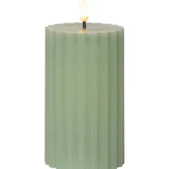 Blockljus Star Trading Flamme Stripe