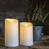 Blockljus Star Trading M-Twinkle LED IvoryHöjd: 15 cm