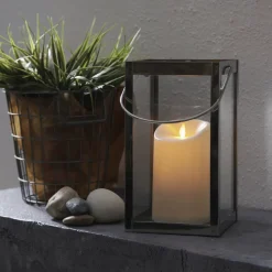 Blockljus Star Trading M-Twinkle LED IvoryHöjd: 15 cm