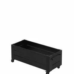 Blomlåda med Hjul PLUS Cubic Svart 120 x 50 x 48 cm