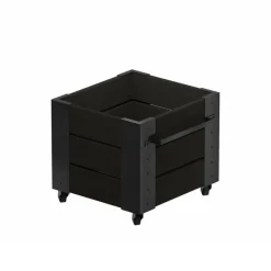Blomlåda PLUS Cubic 46x50x45 cm Svart