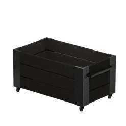 Blomlåda PLUS Cubic 87x50x45 cm Svart