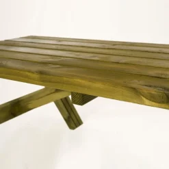 Bänkset PLUS Alpha Picknickbord Utomhus 177 cm i Teak