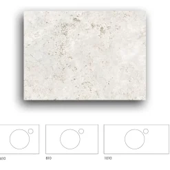 Bänkskiva Macro Design Crown+ Dekton810 till Tvättställsskåp Crown