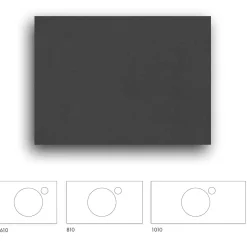 Bänkskiva Macro Design Crown+ Dekton810 till Tvättställsskåp Crown