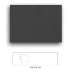 Bänkskiva Macro Design Crown+ Dekton1610 till Tvättställsskåp Crown