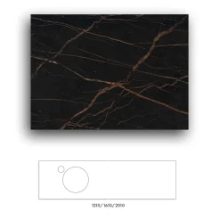 Bänkskiva Macro Design Crown+ Dekton1610 till Tvättställsskåp Crown