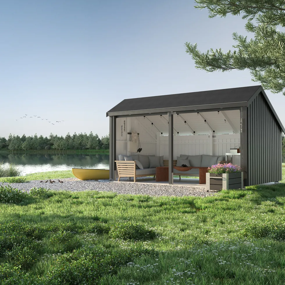 Bod PLUS Multi Trädgårdshus 10,5 m²